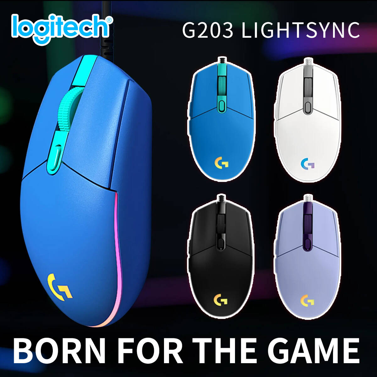 Logitech G203 Wired Gaming Mou - Logitech Mouse G203 ulasan dan harga