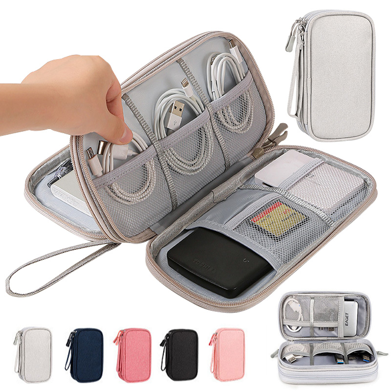 Multi-Color Portable Travel Di - Cable Management Bag ulasan dan harga