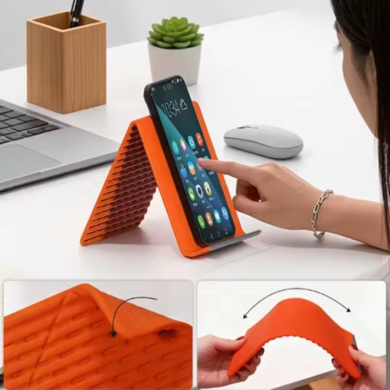 Lazy Portable Phone Stand Sili - Laptop Accessory ulasan dan harga