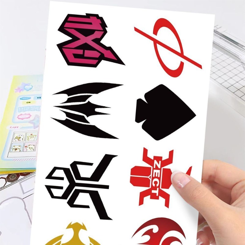 60 Sheets Kamen Rider Logo Sti - Laptop Accessory ulasan dan harga
